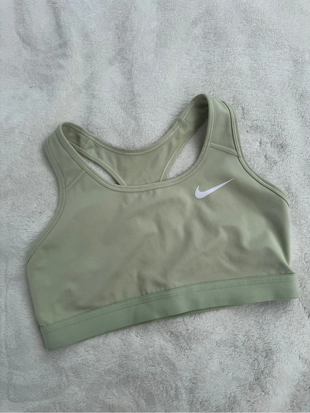 Nike Dri-FIT Medium Support Sports Bra Sage Green Medium